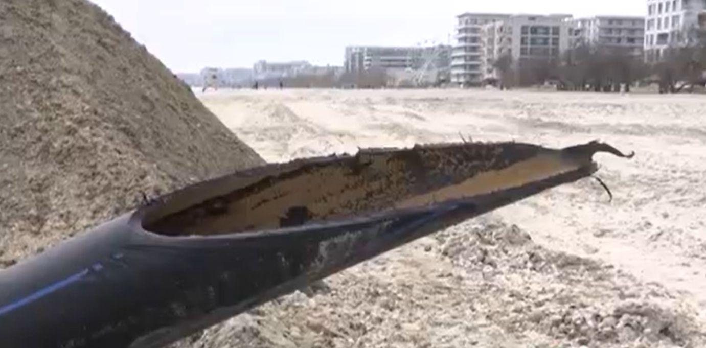Secretele murdare ascunse sub plaja de la Năvodari. Ce au mai descoperit autorităţile după GPL şi fose septice