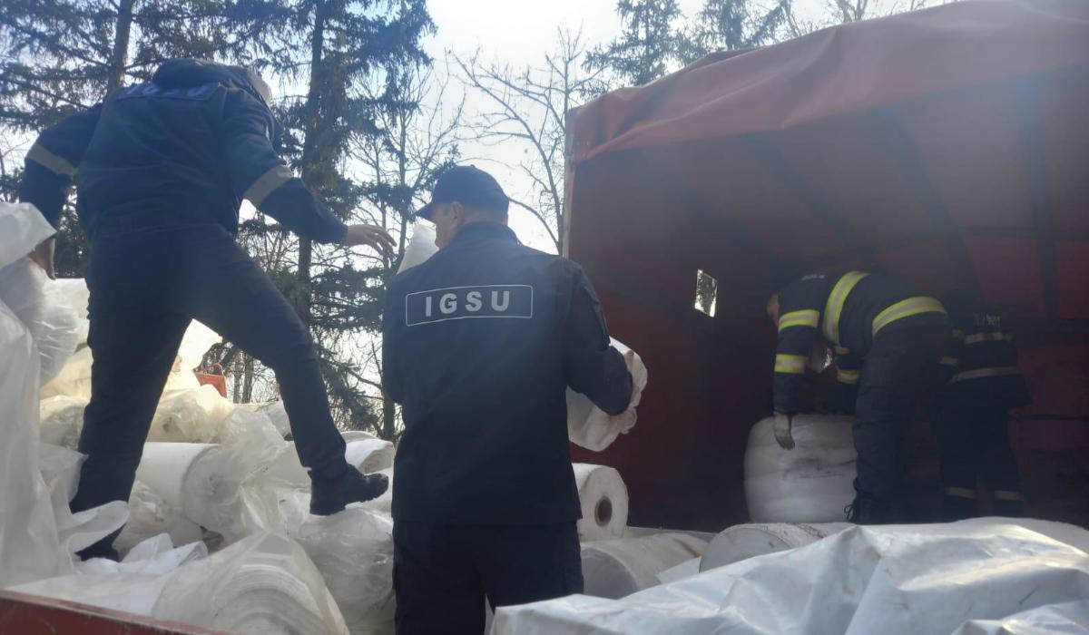 Maia Sandu susţine că Rusia e de vină pentru plouarea de pe râul Nistru. România continuă să trimită ajutoare