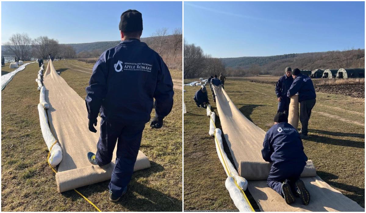 Maia Sandu susţine că Rusia e de vină pentru plouarea de pe râul Nistru. România continuă să trimită ajutoare