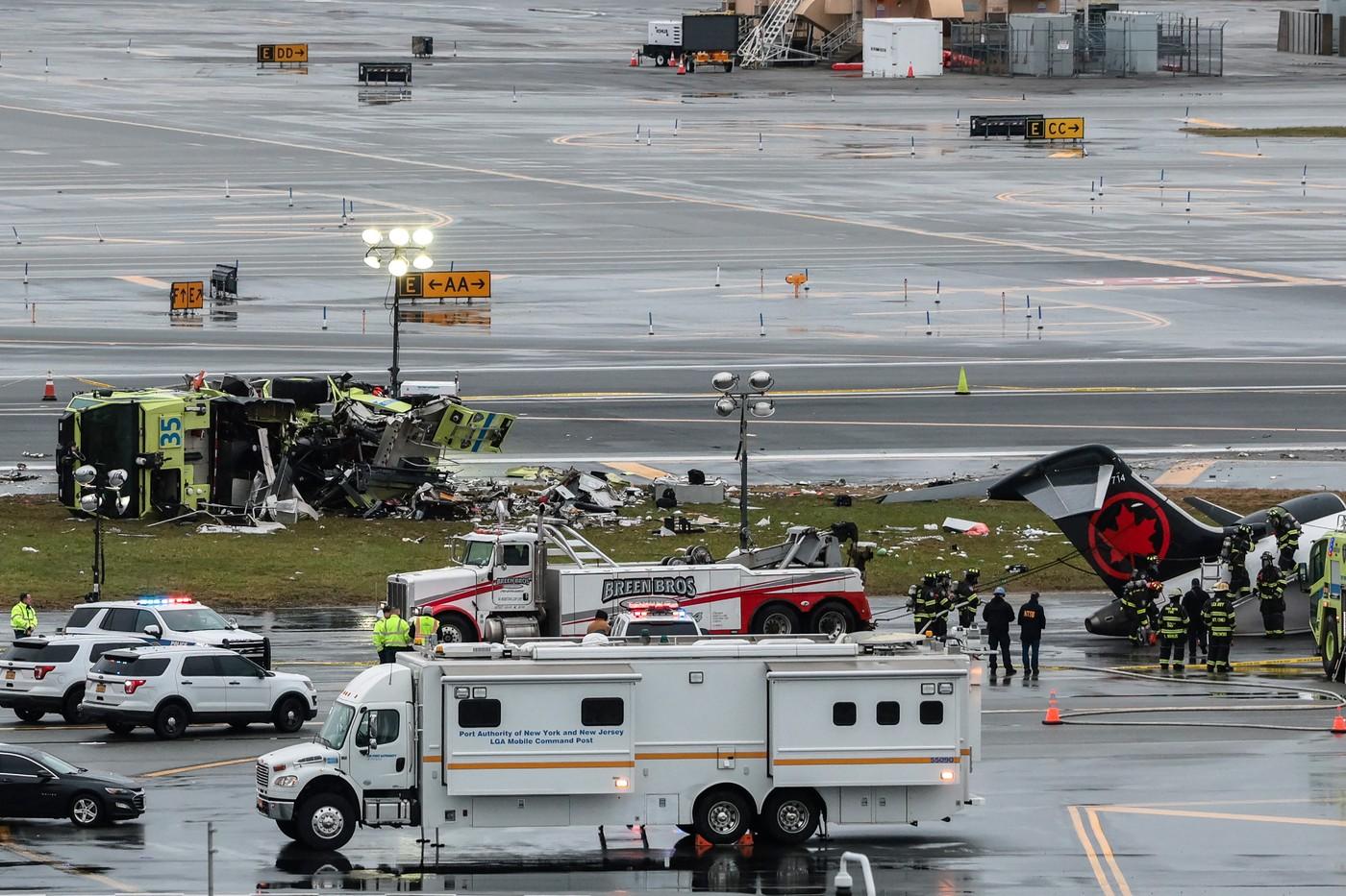 Accident aviatic LaGuardia