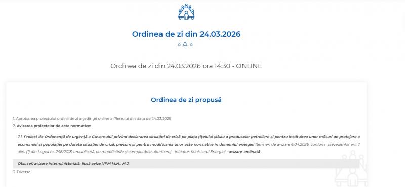 Măsurile de criză privind carburanții se amână. Reprezentanții PSD în Guvern nu au avizat proiectul de OUG