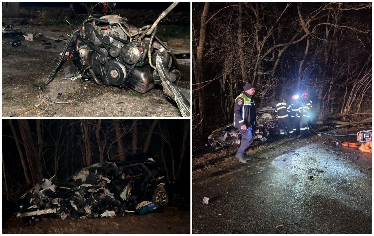 Filmul accidentului cu 4 morţi din Neamţ. Un şofer profesionist a semănat moarte şi şi-a lăsat copilul orfan