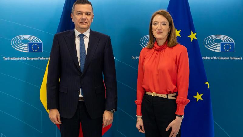 Grindeanu i-a spus lui Metsola că PSD "urmărește cu îngrijorare apropierea dintre PNL și AUR"