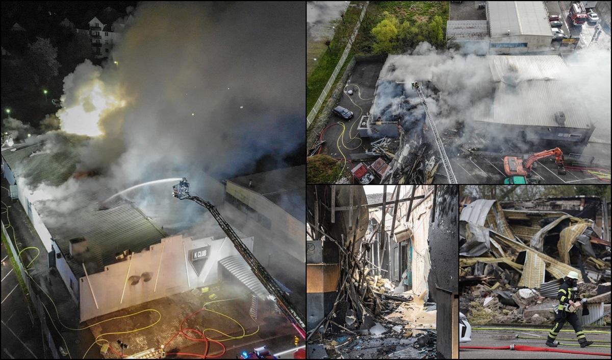 Imagini de la faţa locului - club K, Kehl - Germania