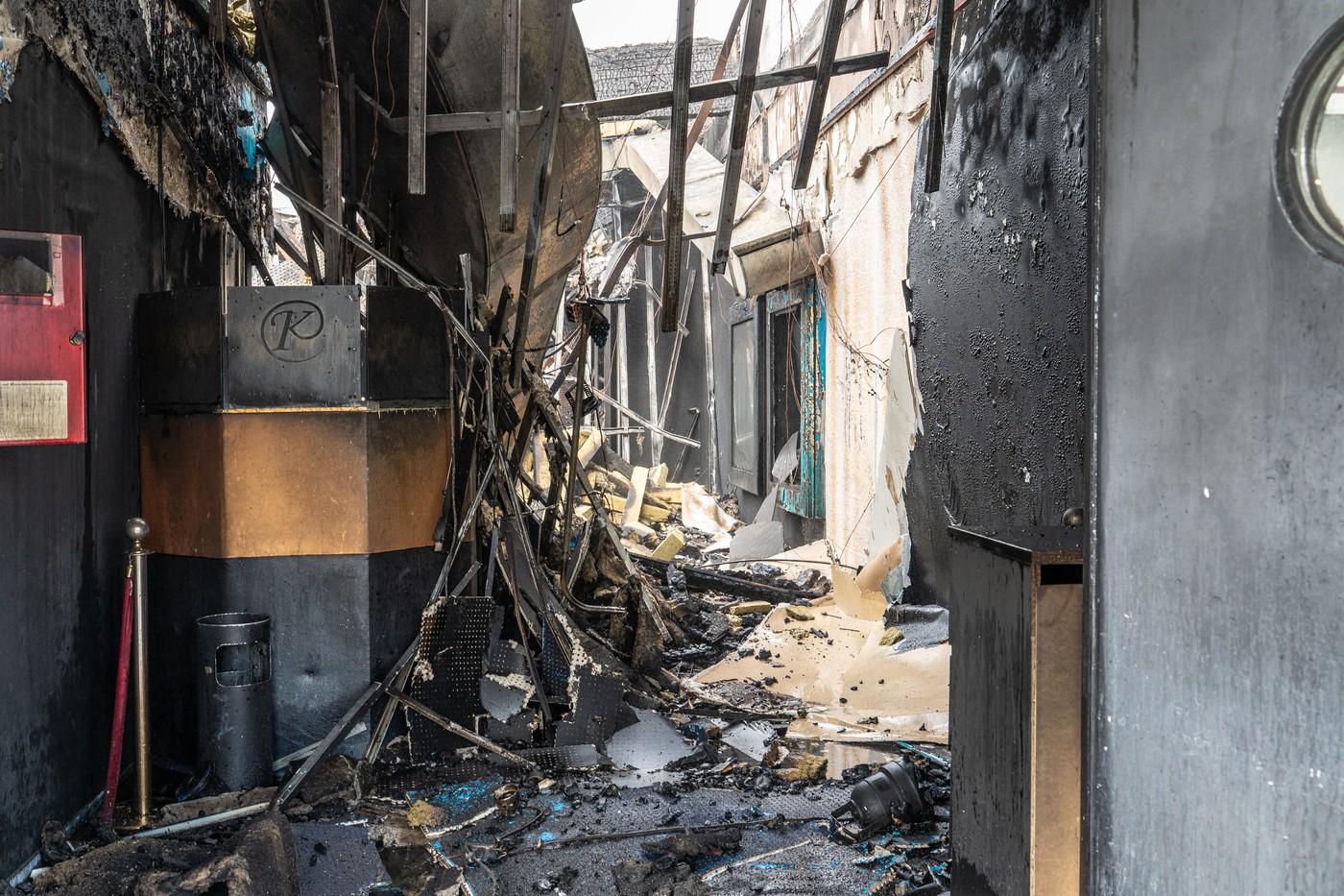 Imagini de la faţa locului - club K, Kehl - Germania