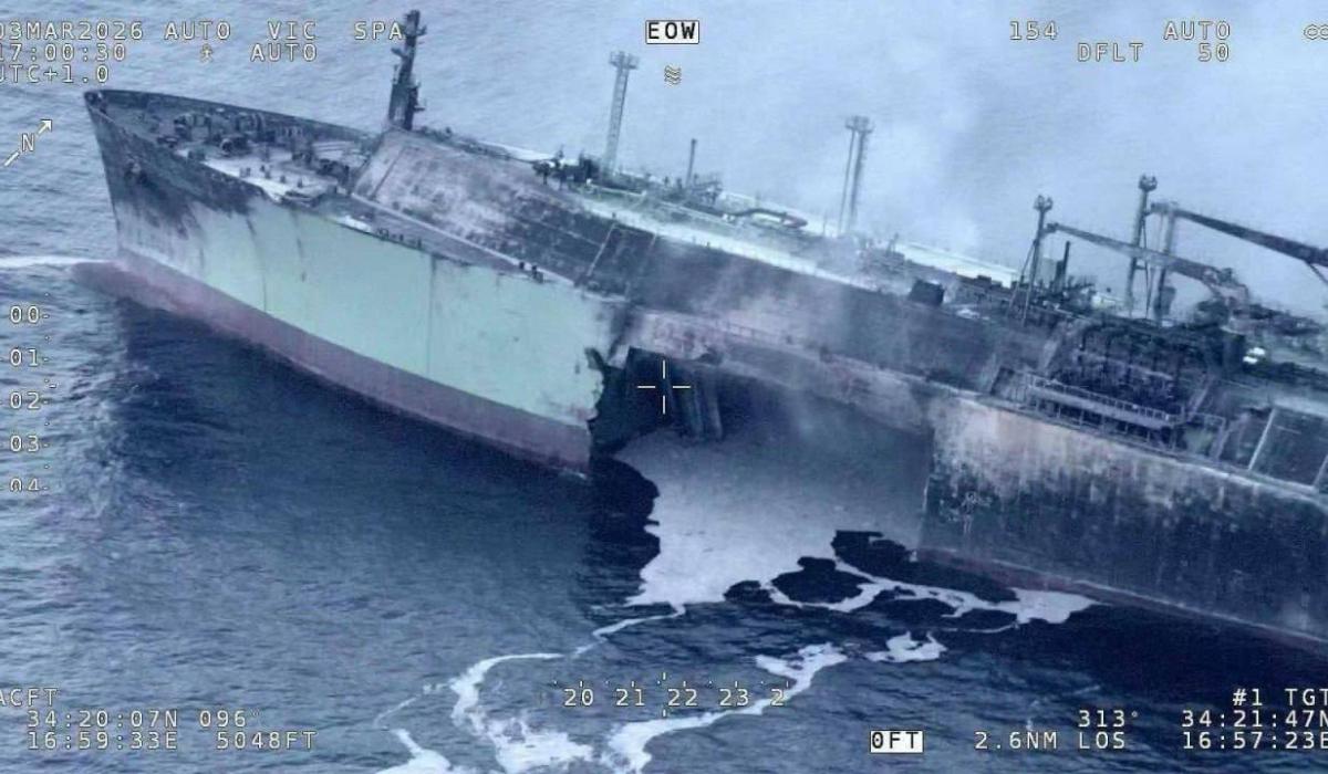 Un petrolier rusesc a luat foc în Mediterană. Există suspiciuni că fi fost lovit de o dronă ucraineană