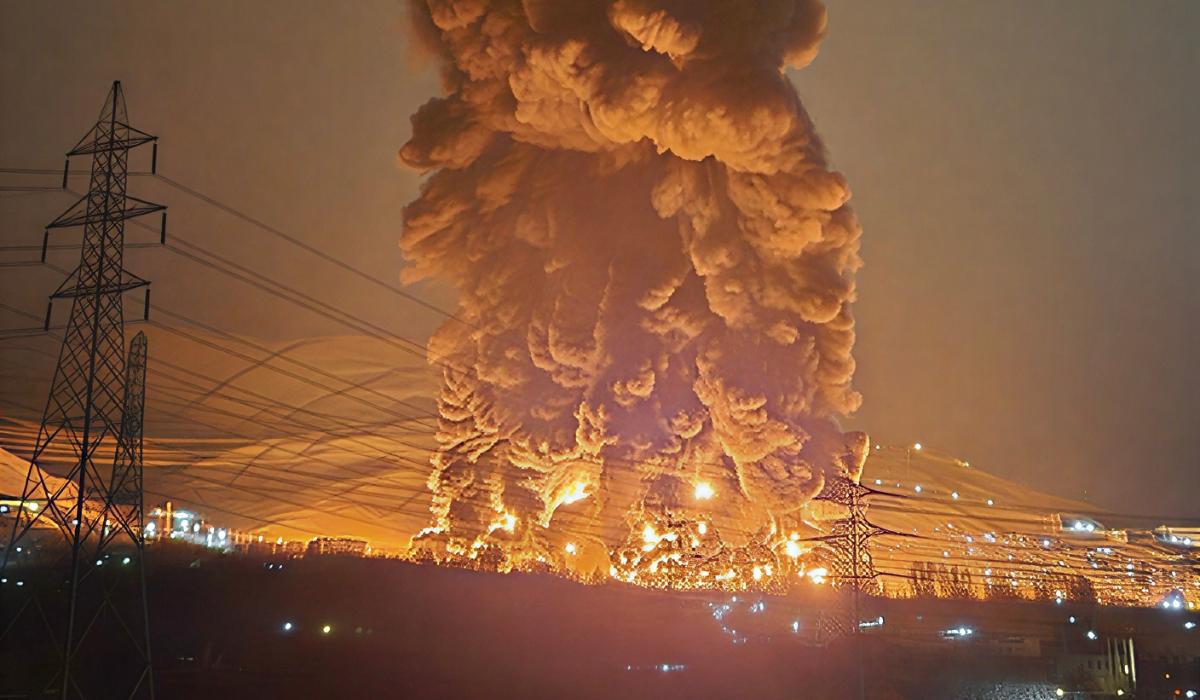 Explozii în Teheran după atacurile lansate de IDF către rafinăriile iraniene de petrol