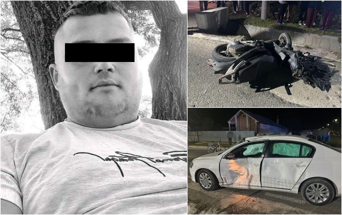 Tânăr de 25 de ani, mort pe loc după ce s-a izbit violent de o mașină în Galați