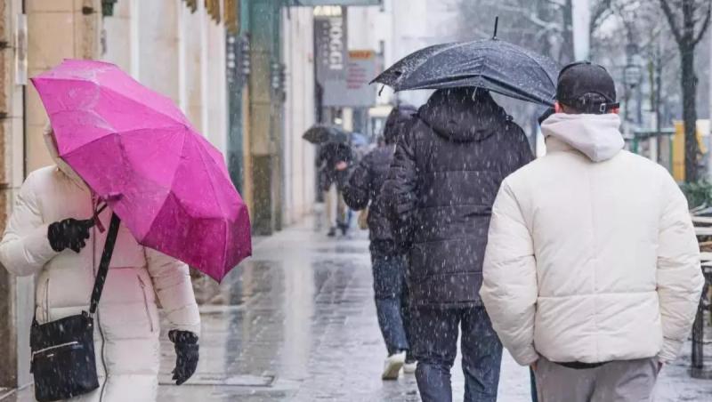 Ciclonul Erminio lovește România. Sunt anunțate ploi, viscol, ninsori și strat de zăpadă de 20 cm la munte