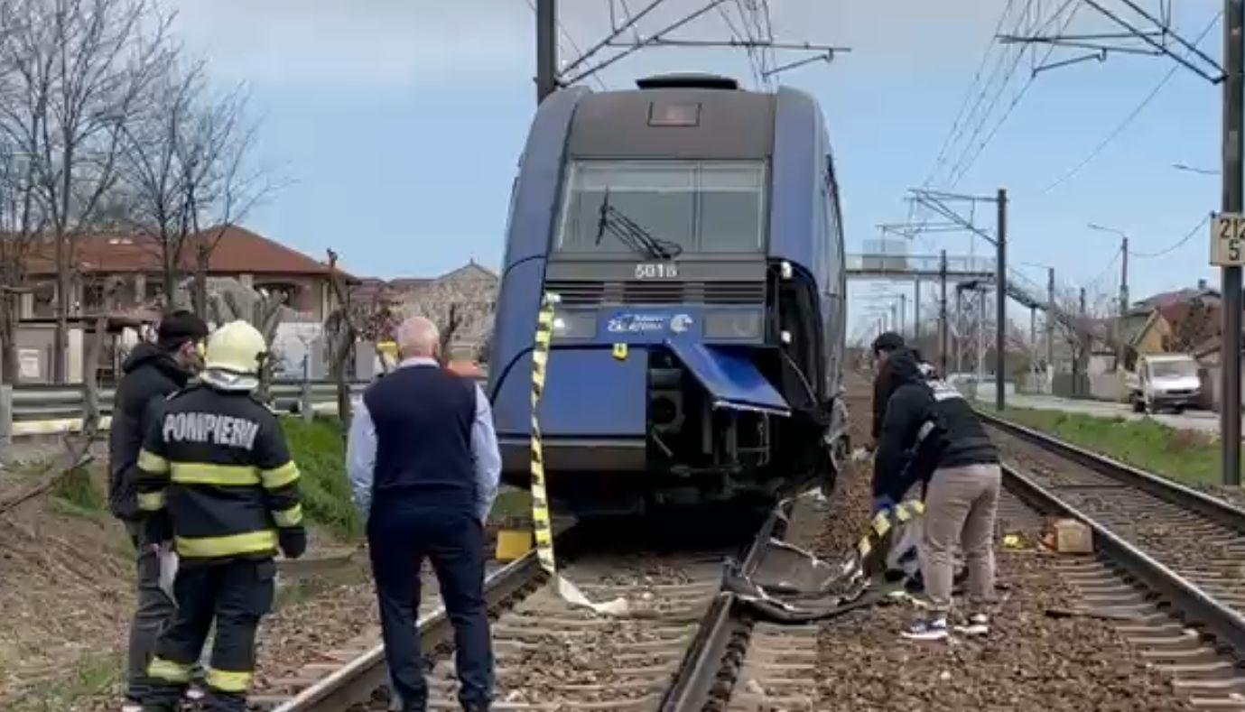 Tragedie în prima zi de Paşte. O femeie a fost lovită mortal de un tren la Valul lui Traian