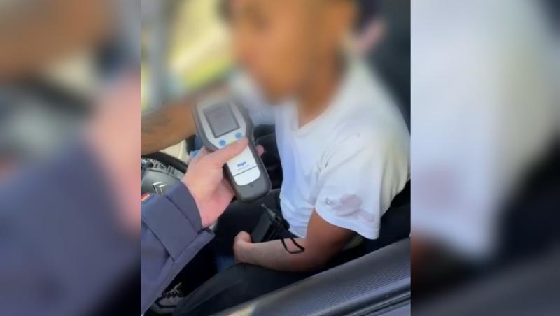 Şofer începător din Braşov, prins băut la volan. A spus că a "băut o sticlă de whiskey şi câteva beri"