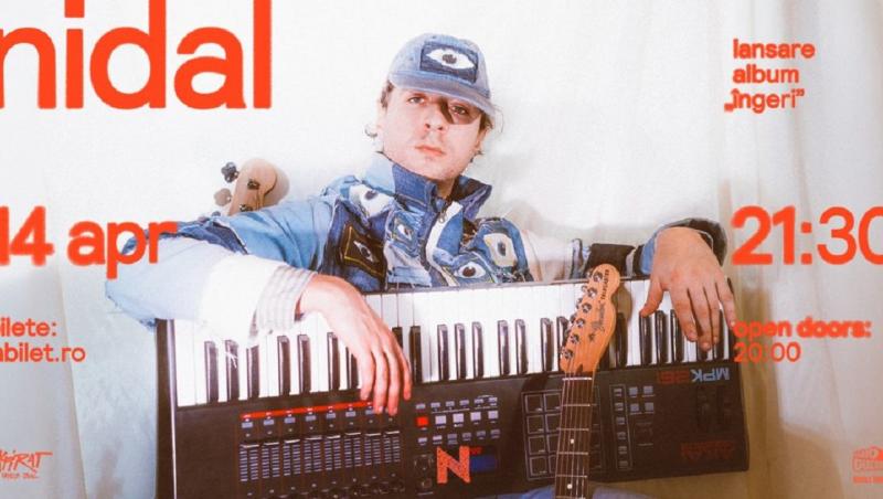 Nidal susţine un concert marţi, 14 aprilie, în Expirat Halele Carol, din Bucureşti