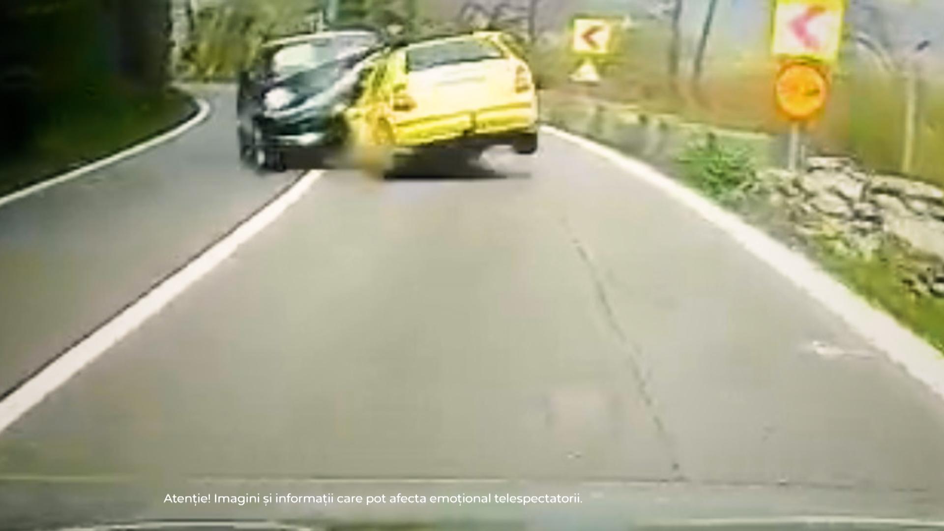 ANIMAŢIE. Gravidă, ucisă de un şofer care a intrat pe contrasens, pe Valea Oltului. Un băieţel a rămas orfan