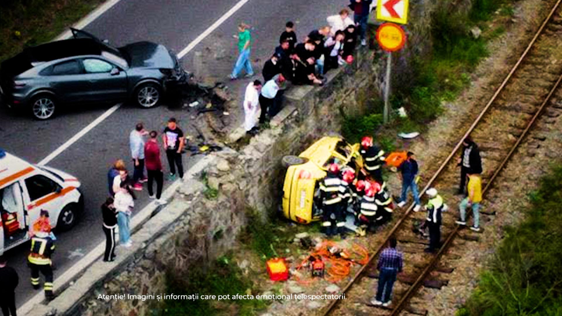 ANIMAŢIE. Gravidă, ucisă de un şofer care a intrat pe contrasens, pe Valea Oltului. Un băieţel a rămas orfan