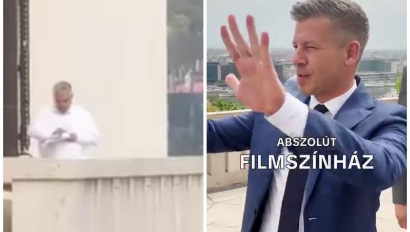Peter Magyar, ironic după ce l-a surprins pe Orban citind pe balcon: "Viața este cel mai mare regizor"