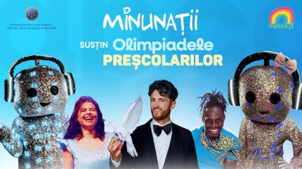 Trupa „Minunații” va susține un concert în unitatea cu cele mai multe înscrieri la Olimpiadele Preșcolarilor