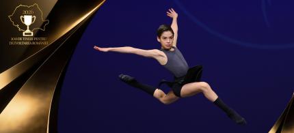 Locul I în Europa, podium mondial la New York, acum Royal Ballet School: povestea lui Eduard Bogdan