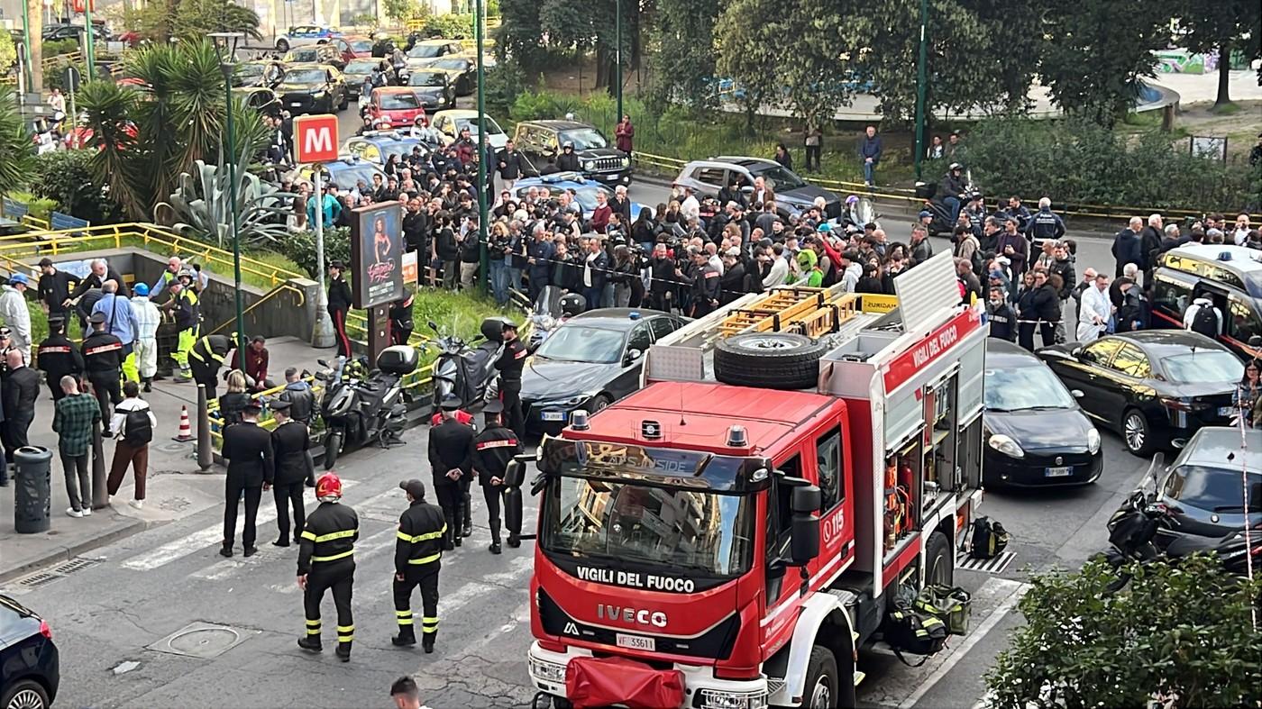 Imagini dezolante în urma jafului de la o bancă în Napoli. Ce au lăsat în urmă hoţii