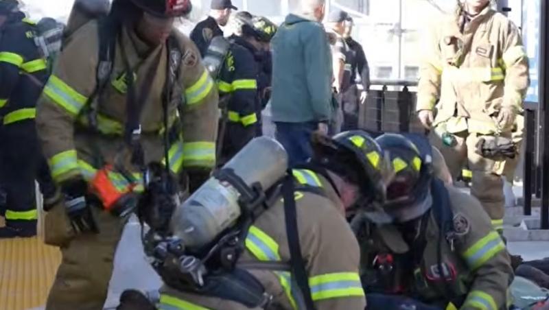 Pompierii şi paramedicii din SUA, exerciţiu uriaş înainte de CM 2026: s-au pregătit pentru orice scenariu