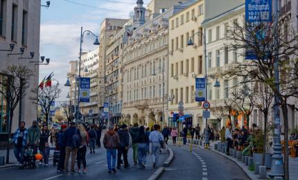 Calea Victoriei, din nou pietonală în weekend. Proiectul "Străzi Deschise" va fi reluat de sâmbătă