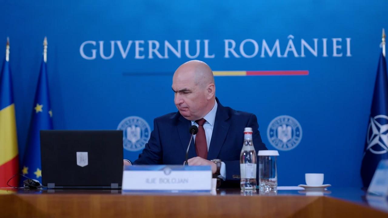 Calcule pentru o moţiune de cenzură împotriva Guvernului Bolojan. PNL+UDMR+USR versus PSD+AUR