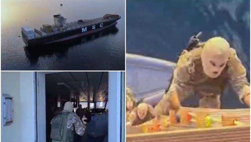 Iranienii au publicat imagini cu "sechestrul" navelor din Strâmtoarea Ormuz. Analist: Pare o campanie de PR