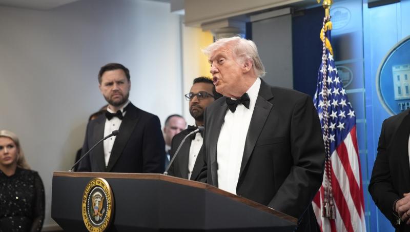 Reacția lui Trump după incidentul de la dineul corespondenților: "Președinția este o profesie periculoasă"