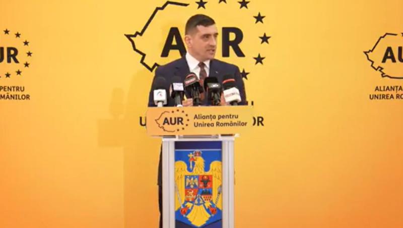 George Simion, după anunțarea moțiunii de cenzură PSD - AUR: "Votul final, pe 5 mai"