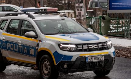 Un vehicul al poliției române