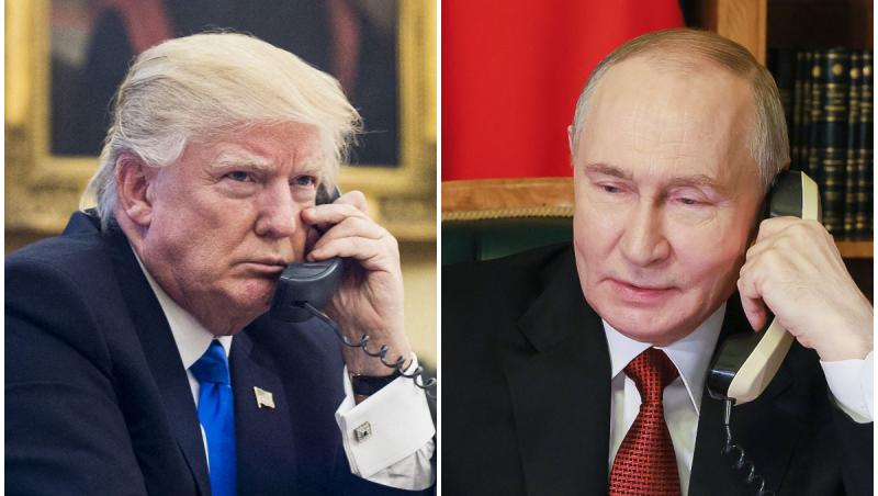 Putin și Trump au discutat la telefon peste o oră şi jumătate despre Iran și Ucraina