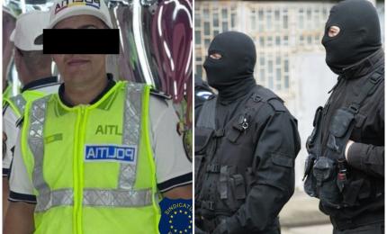 Poliţistul "model" de 22 ani care îşi înregistra şefii, suspectat de viol. Percheziţii la locuinţa mamei lui