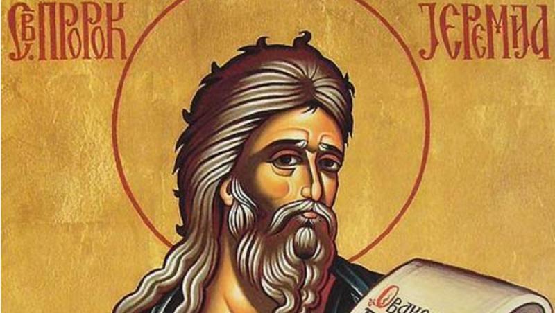Sfântul Proroc Ieremia este prăznuit pe 1 mai