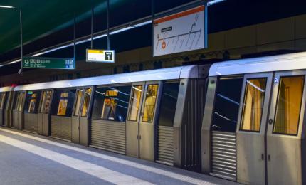Metroul din Bucureşti, staţionat