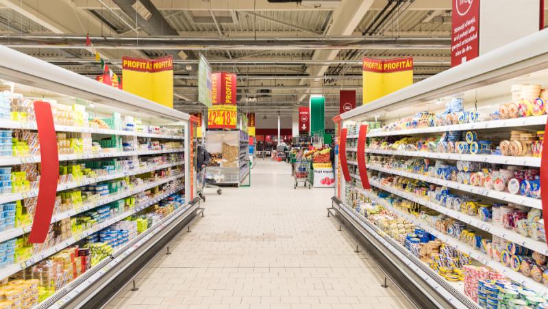 Raion supermarket din România