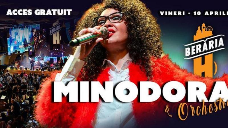 Minodora & Orchestra susţin un concert vineri, 10 aprilie, în Berăria H din Bucureşti