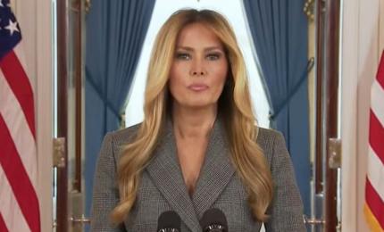 Melania Trump folosește podiumul Casei Albe pentru a nega orice legătură cu Epstein
