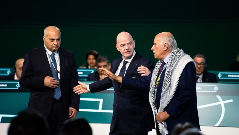 Congresul FIFA: Şeful federației palestiniene a refuzat să facă poză alături de reprezentantul Israelului