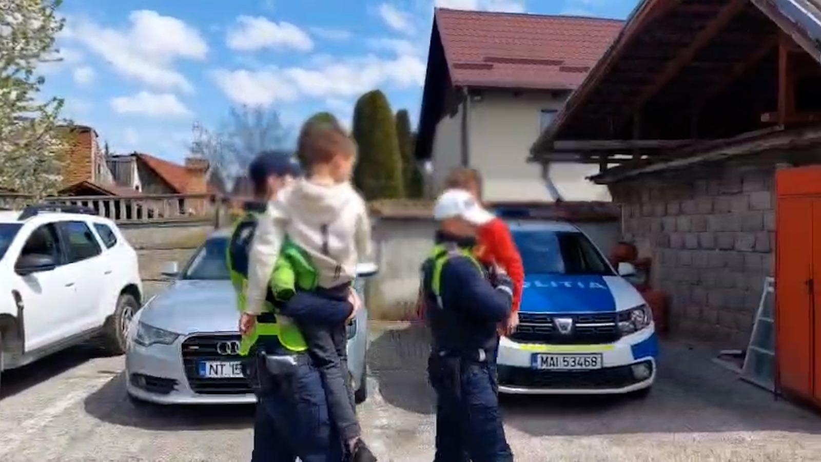 Maris şi Mihai, cei doi frați dispăruţi din Râşnov, au fost găsiți. S-au adăpostit într-o casă în construcție