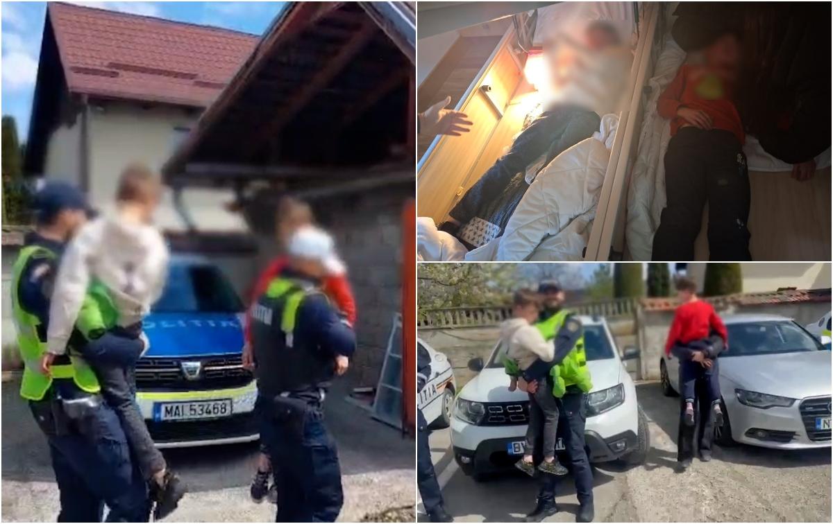Maris şi Mihai, cei doi frați dispăruţi din Râşnov, au fost găsiți. S-au adăpostit într-o casă în construcție