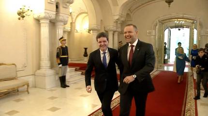 Jumătate din NATO, la Bucureşti pentru Summit-ul B9. Preşedintele Poloniei, primit de Nicuşor Dan la Cotroceni