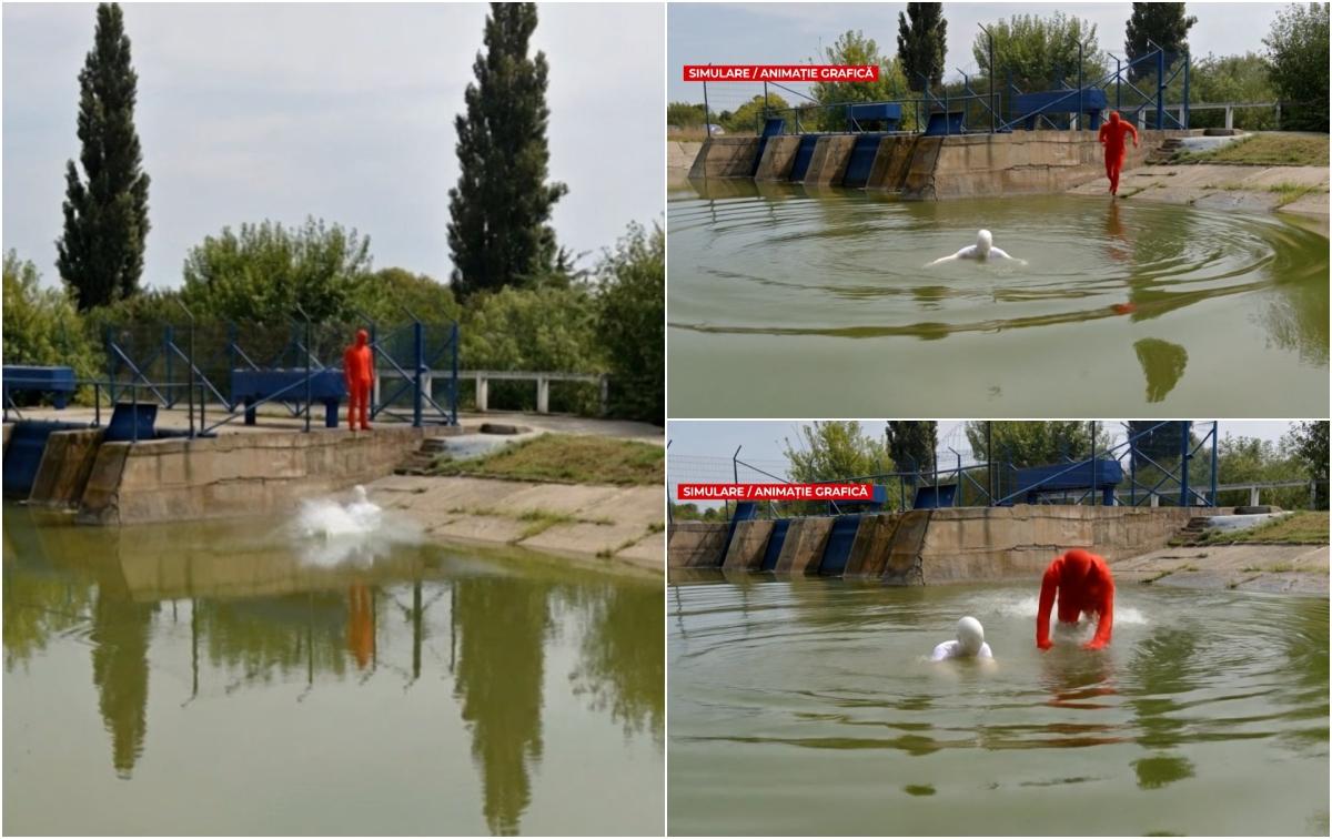 ANIMAȚIE. Băiatul de 16 ani care s-a aruncat în Lacul Chitila ca să își salveze prietena nu știa să înoate