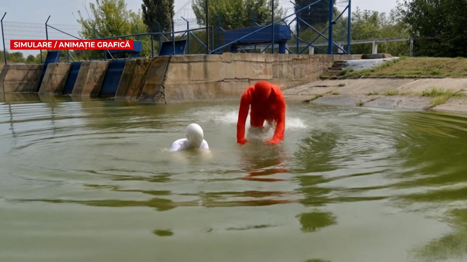 ANIMAȚIE. Băiatul de 16 ani care s-a aruncat în Lacul Chitila ca să își salveze prietena nu știa să înoate