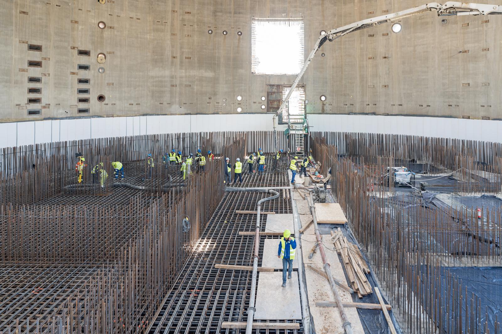 Reactorul 1 de la Cernavodă, retehnologizat. Prima turnare majoră de beton, finalizată