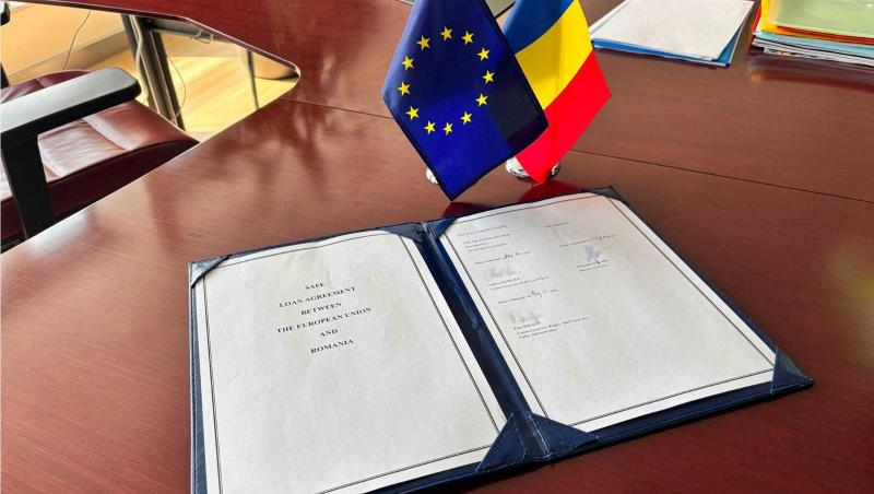 CE a semnat acordul SAFE cu România: 16,68 miliarde de euro pentru apărare şi infrastructură strategică