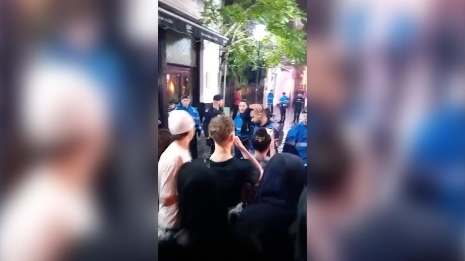 Bătaie în Centrul Vechi între fanii lui Max Korzh