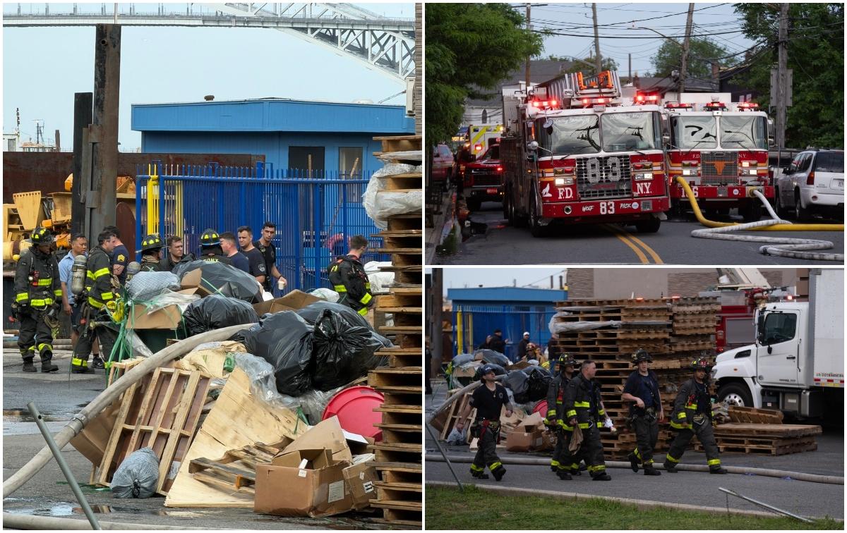 Explozie pe un șantier naval din New York: un mort şi 36 de răniţi