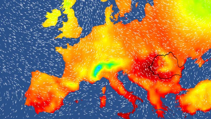 Ploi şi vijelii, dar temperaturi de până la 33 de grade. Vremea pentru următoarele 2 săptămâni