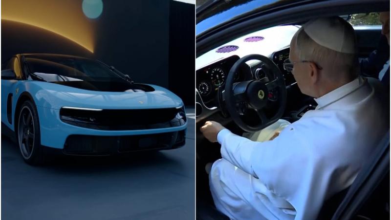 Nici Papa Leon nu a putut salva noul Ferrari electric. Acţiunile companiei, în picaj