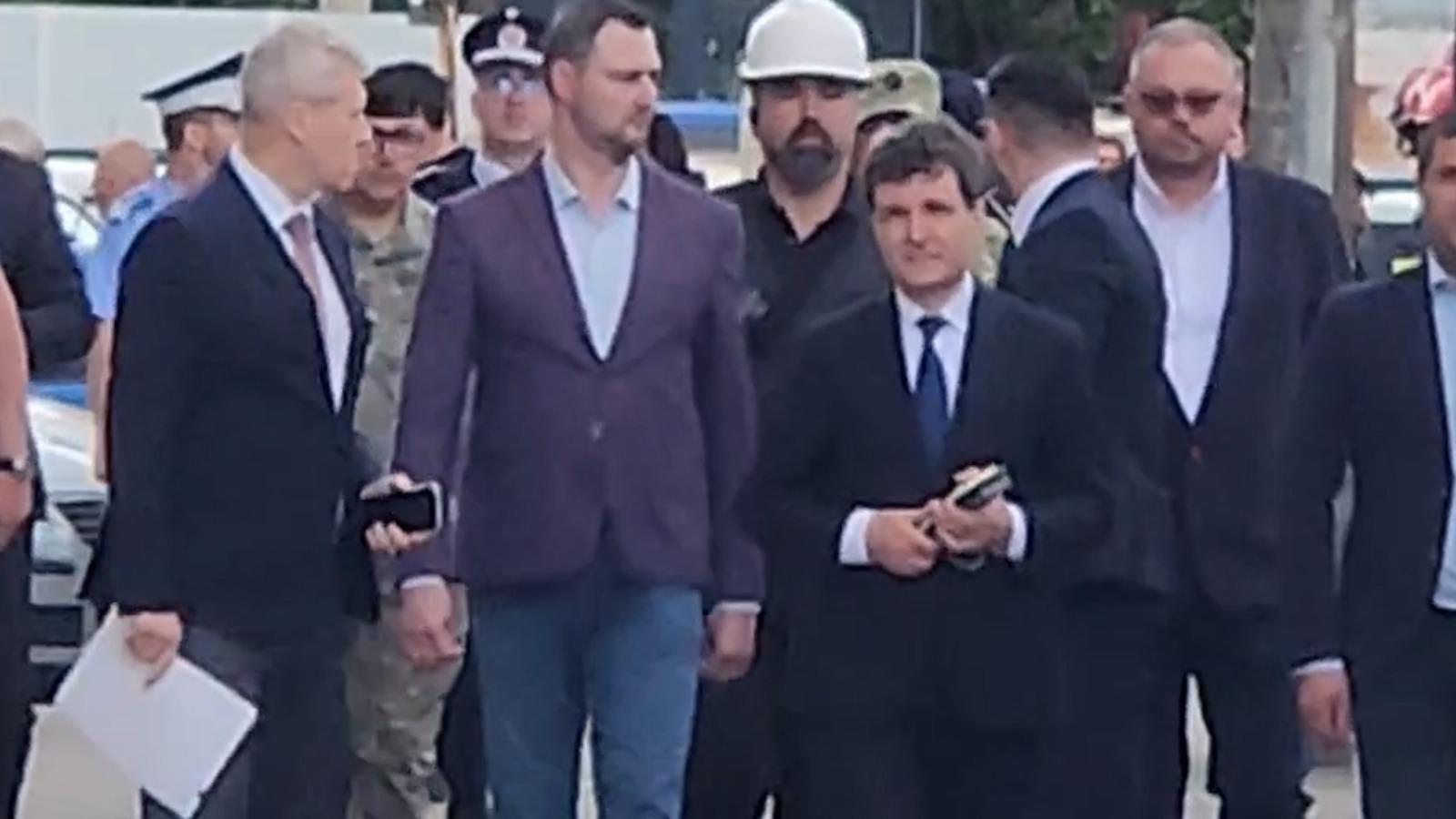 Nicușor Dan a vizitat victimele la spital şi merge la locul exploziei