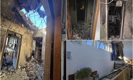 Cum arată apartamentul din Galați peste care s-a prăbușit drona rusească: "Ca o bombă. Au zburat termopane"